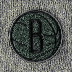 Brooklyn Nets Lusso Women's Scarletts Lantern Sleeve Tri-Blend V-Neck Pullover Sweater - Gray on sale