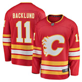 Mikael Backlund Calgary Flames Fanatics Home Breakaway Player Jersey Red