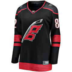 Jesperi Kotkaniemi Carolina Hurricanes Fanatics Women's Home Breakaway Player Jersey Black
