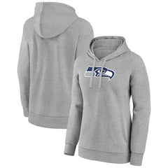Seattle Seahawks Women's Primary Logo Pullover Hoodie - Gray online