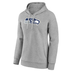 Seattle Seahawks Women's Primary Logo Pullover Hoodie - Gray online