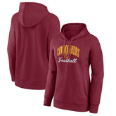Washington Commanders Women's Victory Script Pullover Hoodie - Burgundy online