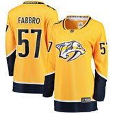Dante Fabbro Nashville Predators Fanatics Women's Home Breakaway Player Jersey Gold