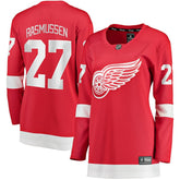 Michael Rasmussen Detroit Red Wings Fanatics Women's Home Breakaway Player Jersey Red