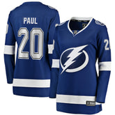 Nicholas Paul Tampa Bay Lightning Fanatics Women's Home Breakaway Player Jersey Blue