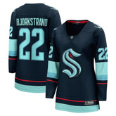 Oliver Bjorkstrand Seattle Kraken Fanatics Women's Home Breakaway Player Jersey Deep Sea Blue