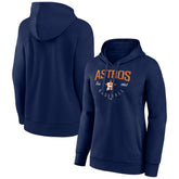 Houston Astros Women's Live For It Pullover Hoodie - Navy