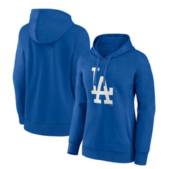 Los Angeles Dodgers Women's Core Logo Pullover Hoodie - Royal
