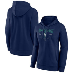 Seattle Mariners Women's Team Live For It Pullover Hoodie - Navy