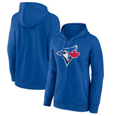 Toronto Blue Jays Women's Core Logo Pullover Hoodie - Royal