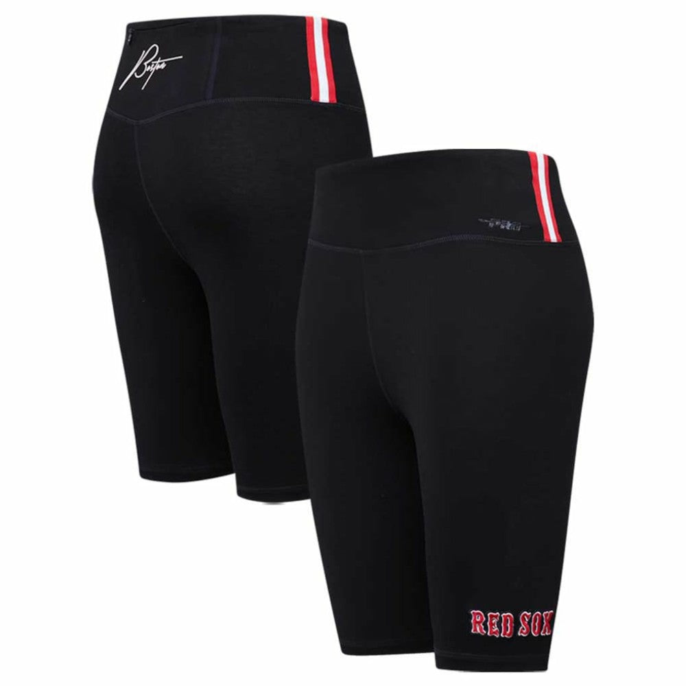 Boston Red Sox Pro Standard Women's City Scape Bike Shorts - Black
