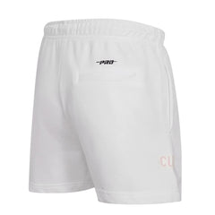 Chicago Cubs Pro Standard Women's Washed Neon Shorts - White