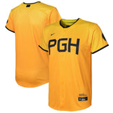 Pittsburgh Pirates Preschool City Connect Replica Jersey - Gold | Nike