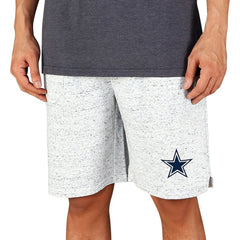 Dallas Cowboys Concepts Sport Throttle Knit Jam Shorts - White/Charcoal on sale