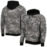 Chicago Bulls Hugo Boss Camo Pullover Hoodie - Black online