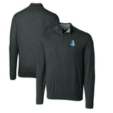 Detroit Lions Cutter & Buck Throwback Logo Lakemont Tri-Blend Big & Tall Quarter-Zip Pullover Sweater - Heather Charcoal sale