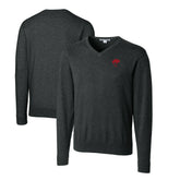 Buffalo Bills Cutter & Buck Throwback Logo Lakemont Tri-Blend Big & Tall V-Neck Pullover Sweater - Heather Charcoal outlet