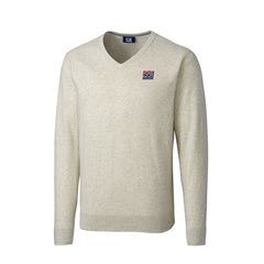 New York Giants Cutter & Buck Throwback Logo Lakemont Tri-Blend Big & Tall V-Neck Pullover Sweater - Oatmeal discount
