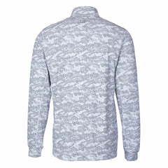 Tampa Bay Buccaneers Cutter & Buck Throwback Logo Big & Tall Traverse Camo Print Stretch Quarter-Zip Pullover Top - Charcoal on sale