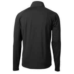 Detroit Lions Cutter & Buck Adapt Eco Knit Hybrid Recycled Quarter-Zip Throwback Pullover Top - Black online