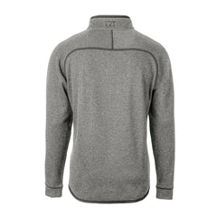 Detroit Lions Cutter & Buck Throwback Logo Mainsail Sweater-Knit Half-Zip Pullover Jacket - Heather Gray for sale