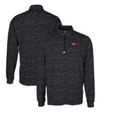 San Francisco 49ers Cutter & Buck Throwback Logo Traverse Camo Print Stretch Quarter-Zip Pullover Top - Black online