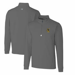 Pittsburgh Steelers Cutter & Buck Throwback Logo Traverse Stretch Quarter-Zip Pullover Top - Steel on sale