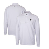 Atlanta Falcons Cutter & Buck Throwback Logo Traverse Stretch Quarter-Zip Pullover Top - White cheap