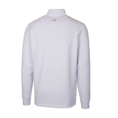 Atlanta Falcons Cutter & Buck Throwback Logo Traverse Stretch Quarter-Zip Pullover Top - White cheap