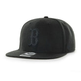 Boston Red Sox Primary Team Logo Snapback Adjustable Hat - Black | 47 brand