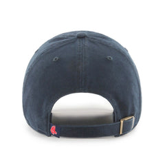Boston Red Sox Primary Team Logo Clean Up Adjustable Hat - Navy | 47 brand