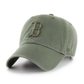 Boston Red Sox Women's Primary Team Logo Clean Up Adjustable Hat - Green | 47 brand