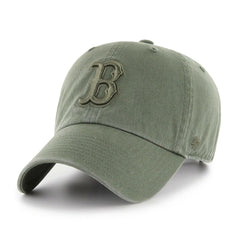 Boston Red Sox Women's Primary Team Logo Clean Up Adjustable Hat - Green | 47 brand