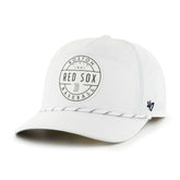 Boston Red Sox Primary Team Logo Suburbia Captain Snapback Hat - White | 47 brand