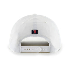 Boston Red Sox Primary Team Logo Suburbia Captain Snapback Hat - White | 47 brand