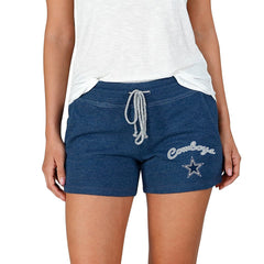 Women's Dallas Cowboys Concepts Sport Mainstream Terry Shorts - Navy discount
