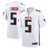 Drake London Atlanta Falcons Away Game Player Jersey - White | Nike for sale