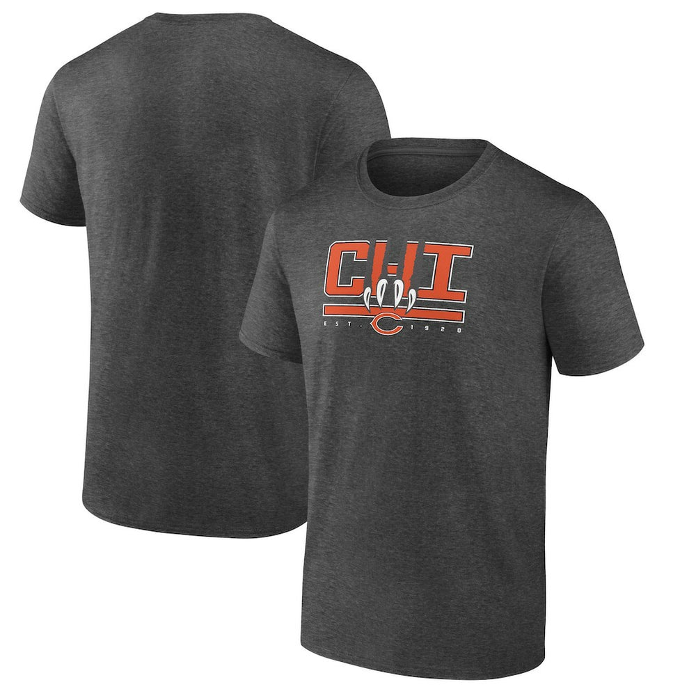 Chicago Bears Passing Touchdown T-Shirt - Charcoal discount