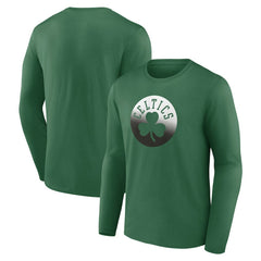Boston Celtics Gradient Logo Long Sleeve T-Shirt - Kelly Green sale