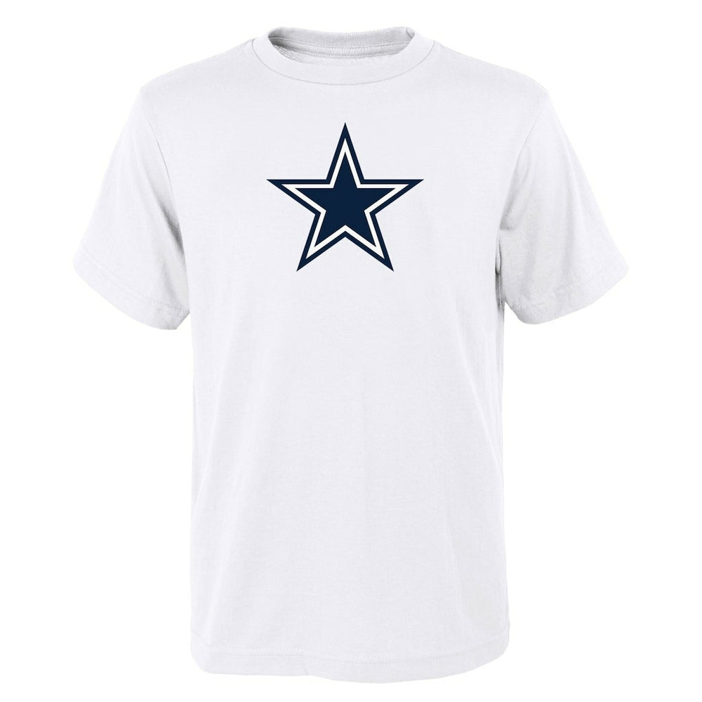 Dallas Cowboys Outerstuff Youth Primary Logo T-Shirt - White for sale