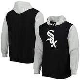 Chicago White Sox Stitches Team Pullover Hoodie - Black/Gray