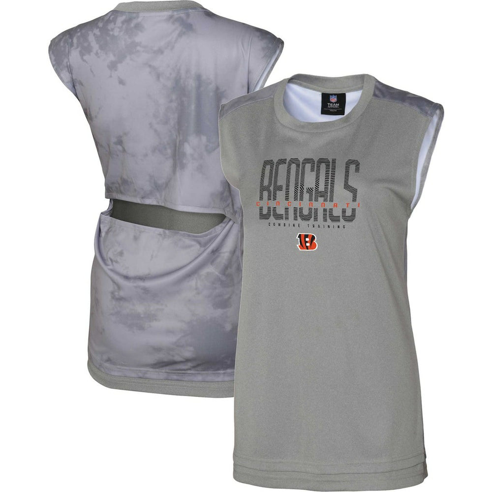 Cincinnati Bengals Women's No Sweat Tank Top - Gray discount