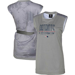 New England Patriots Women's No Sweat Tank Top - Gray on sale