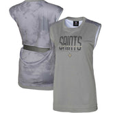 New Orleans Saints Women's No Sweat Tank Top - Gray online