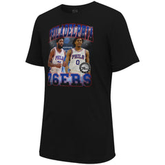 Joel Embiid & Tyrese Maxey Philadelphia 76ers Stadium Essentials Unisex Player Duo T-Shirt - Black discount