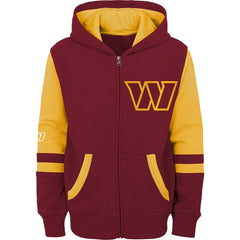 Washington Commanders Preschool Stadium Color Block Full-Zip Hoodie - Burgundy cheap