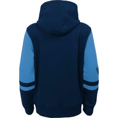 Tennessee Titans Youth Colorblock Full-Zip Hoodie - Navy cheap