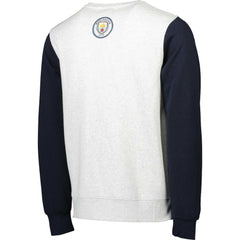Manchester City Kangaroo Pullover Sweatshirt - Gray/Navy sale