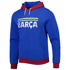 Barcelona Outdoor Pullover Hoodie - Blue sale