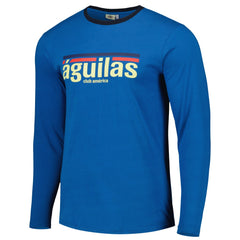 Club America Slogan Long Sleeve T-Shirt - Blue online